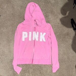 PINK Full Zip Hoodie
